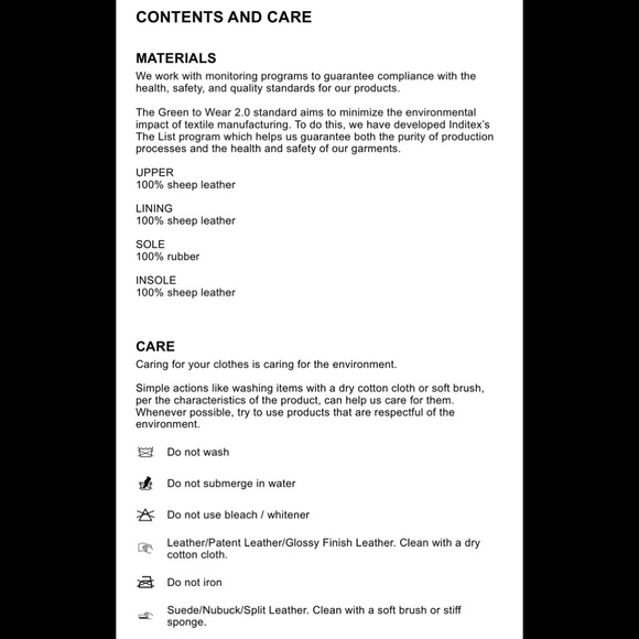 ZARA GIRLS LIMITED EDITION SOFT LEATHER BALLET FLATS - Picture 9 of 9